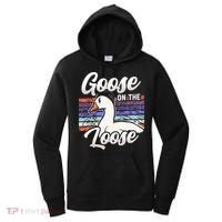 Goose On The Loose Animal Geese Owner Lover Women's Hoodie thumb 0