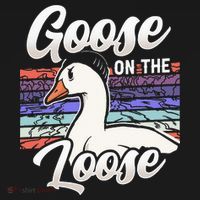 Goose On The Loose Animal Geese Owner Lover Women's Hoodie thumb 2