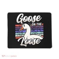 Goose On The Loose Animal Geese Owner Lover Mousepad thumb 0