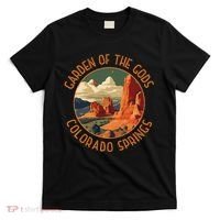 Garden Of The Gods Colorado Springs Distressed Circle T-Shirt thumb 0