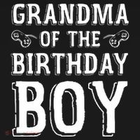 Grandma Of The Birthday Boy Celebration Women's Hoodie thumb 2