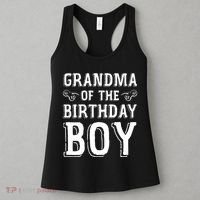 Grandma Of The Birthday Boy Celebration Women's Tank Top thumb 3