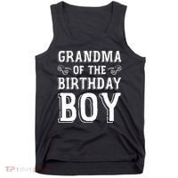 Grandma Of The Birthday Boy Celebration Tank Top thumb 0