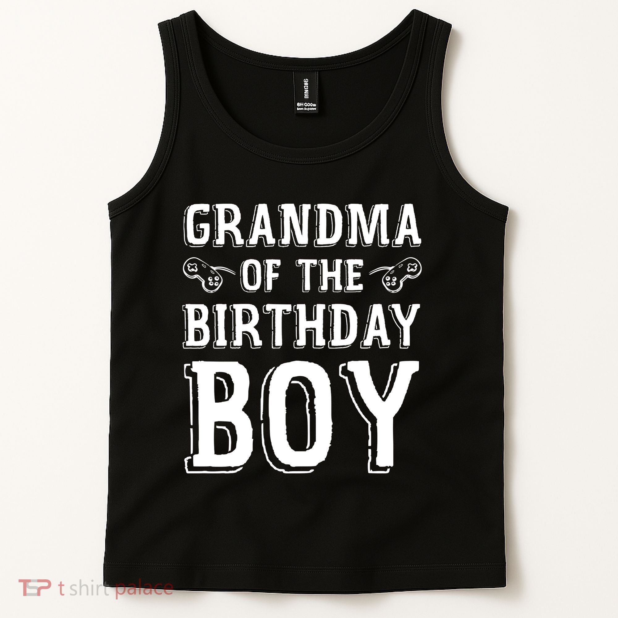 Grandma Of The Birthday Boy Celebration Tank Top