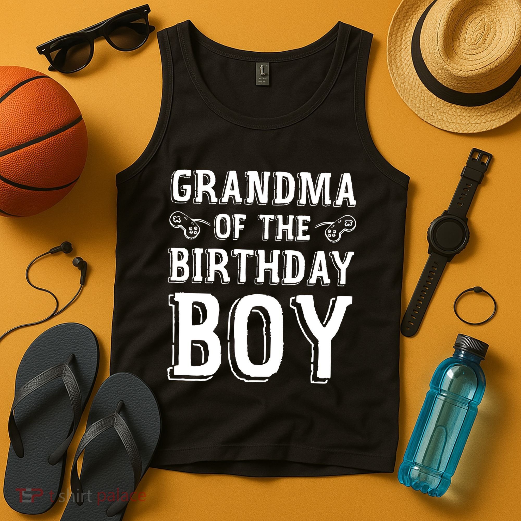 Grandma Of The Birthday Boy Celebration Tank Top