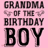 Grandma Of The Birthday Boy Celebration Doggie Tank thumb 4