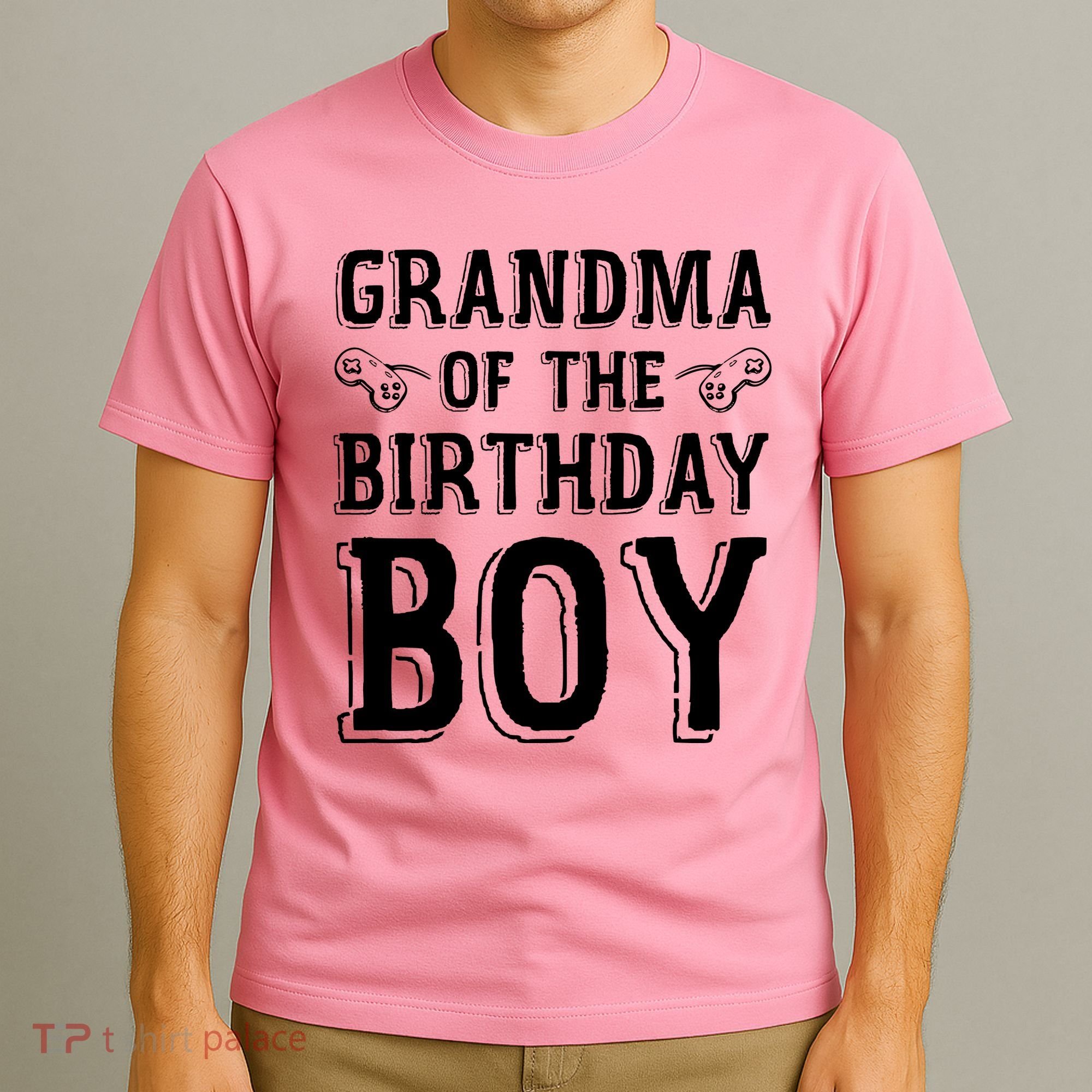 Grandma Of The Birthday Boy Celebration T-Shirt