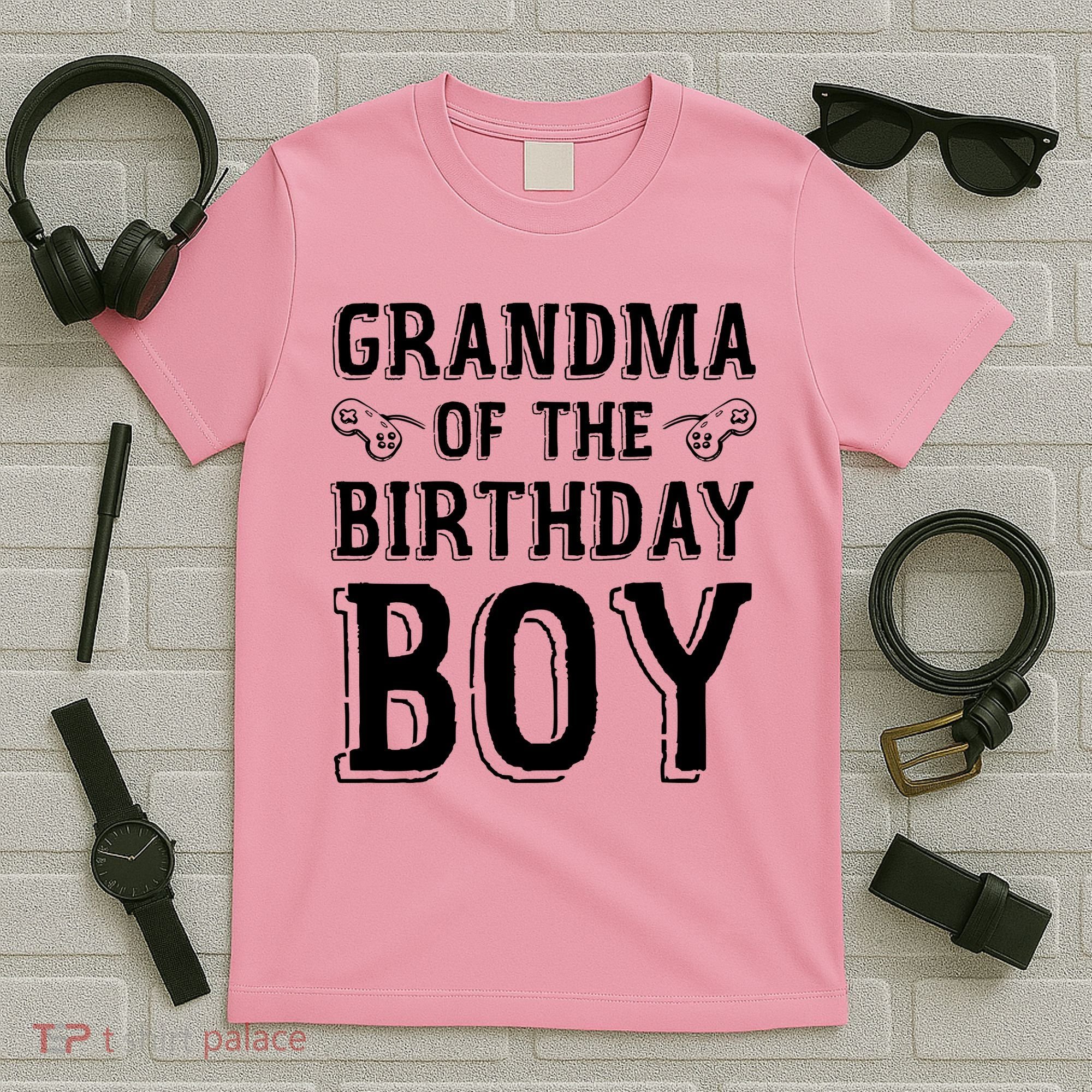 Grandma Of The Birthday Boy Celebration T-Shirt
