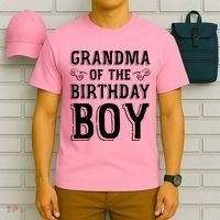 Grandma Of The Birthday Boy Celebration T-Shirt thumb 6