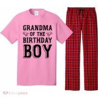 Grandma Of The Birthday Boy Celebration Pajama Set thumb 0