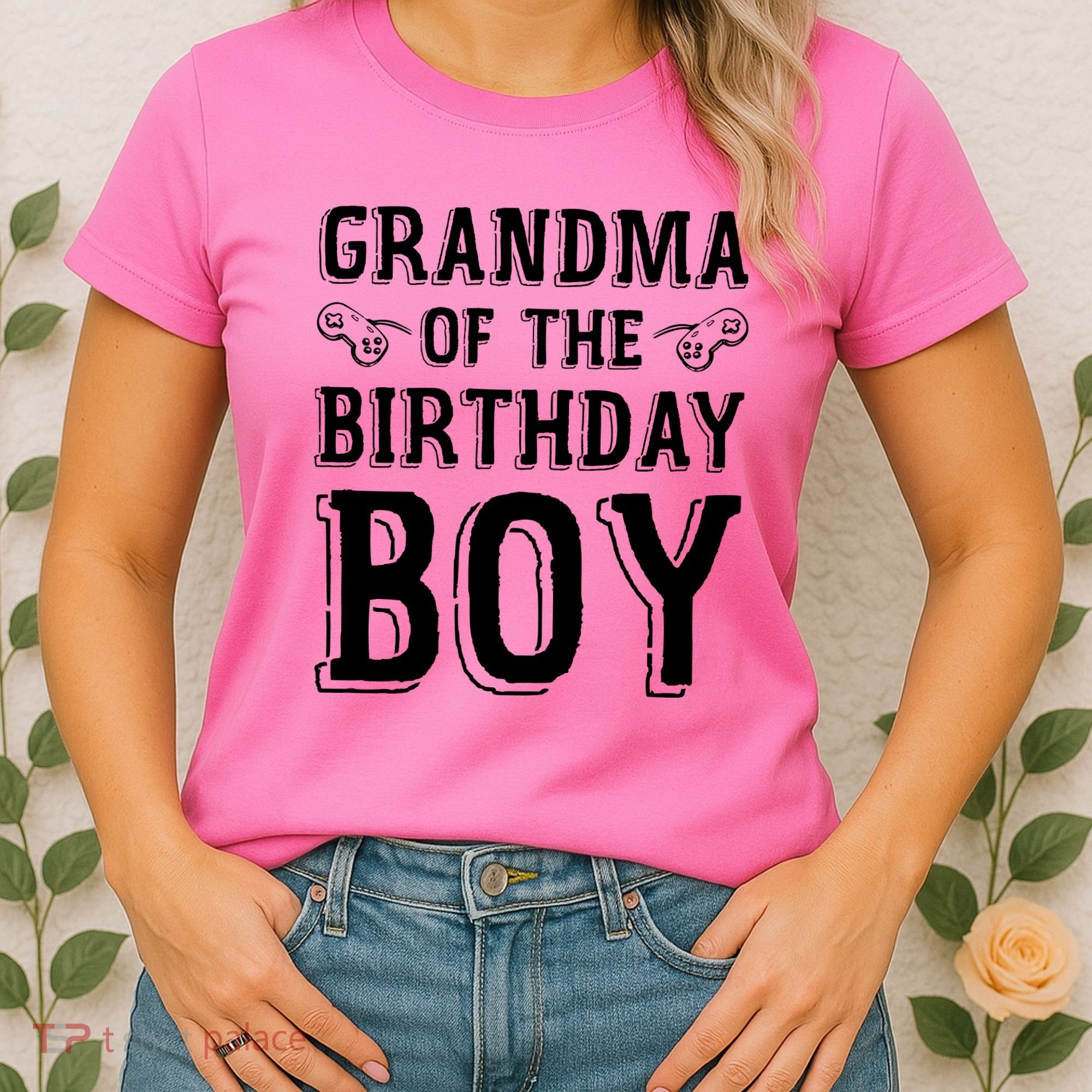 Grandma Of The Birthday Boy Celebration Women's T-Shirt