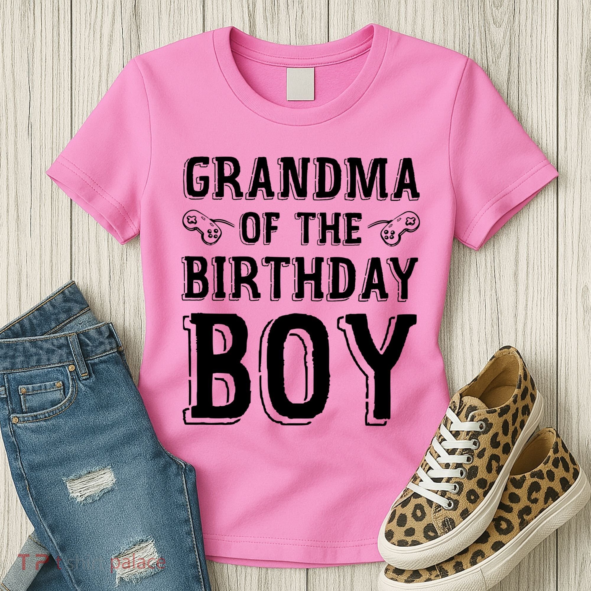Grandma Of The Birthday Boy Celebration Women's T-Shirt