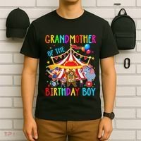 Grandmother Of The Birthday Carnival Circus Themed Bday T-Shirt thumb 6