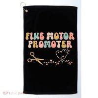 Groovy Occupational Therapy Occupational Therapist OT Golf Towel thumb 0