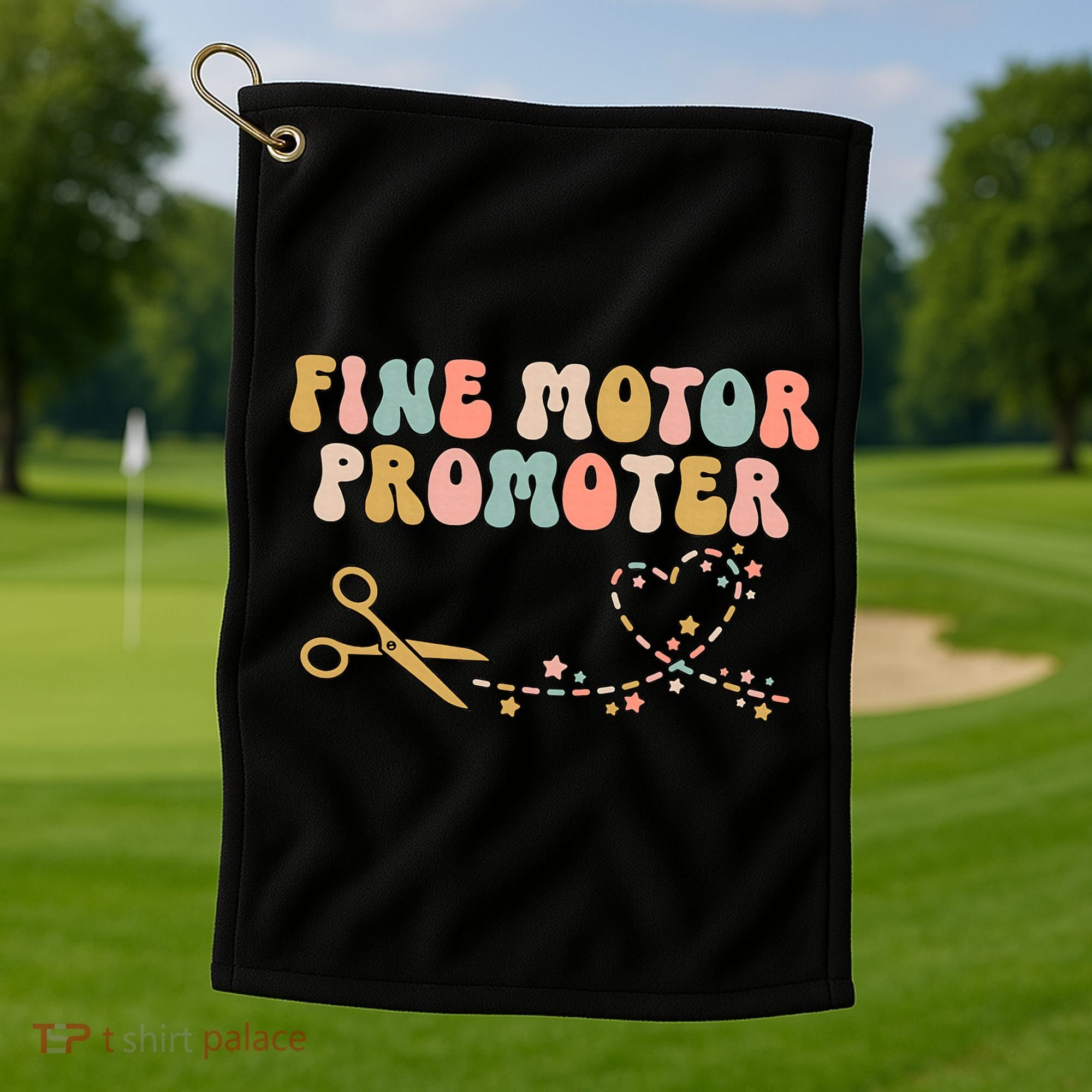 Groovy Occupational Therapy Occupational Therapist OT Golf Towel