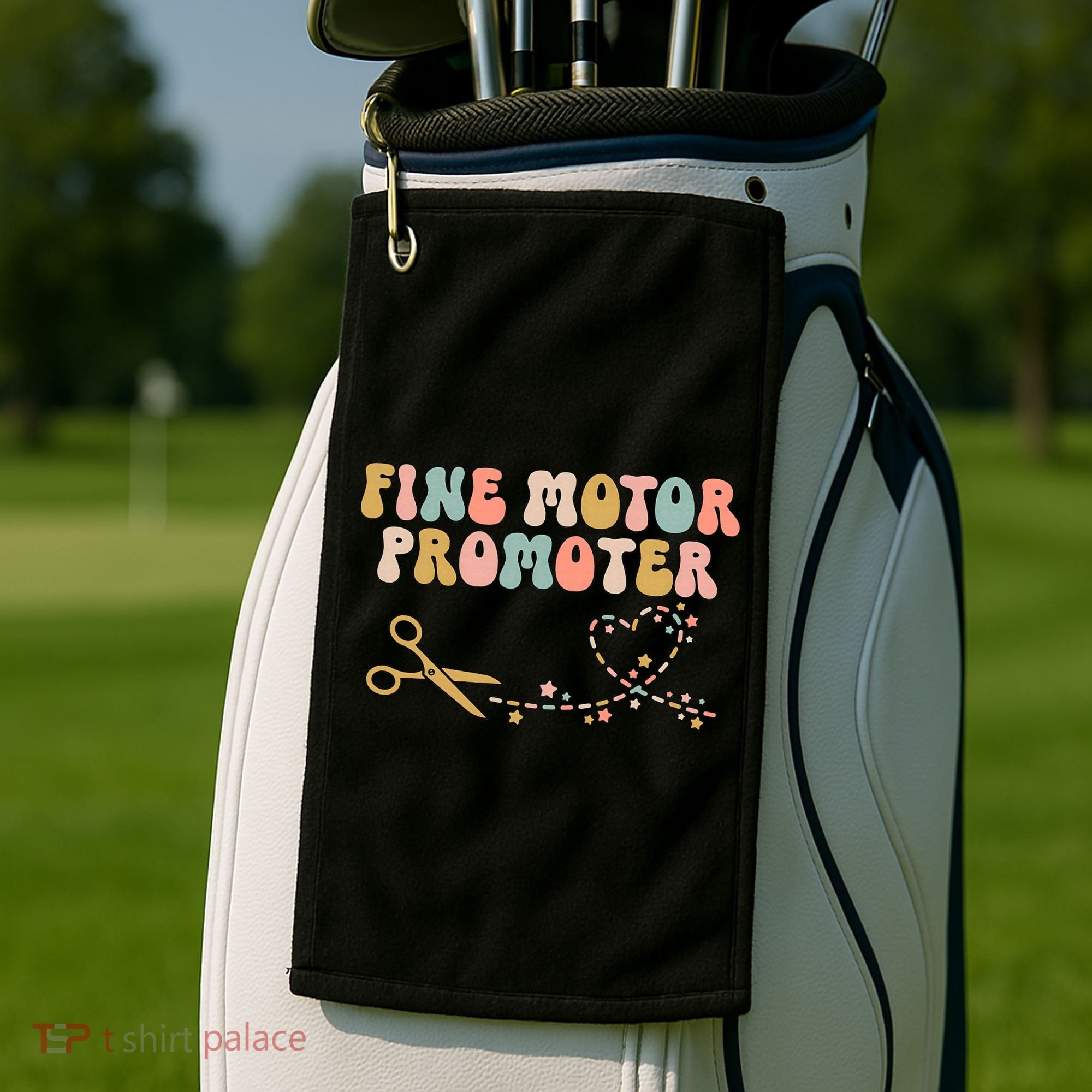 Groovy Occupational Therapy Occupational Therapist OT Golf Towel