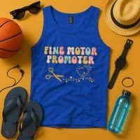 Groovy Occupational Therapy Occupational Therapist OT Tank Top thumb 4