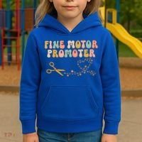 Groovy Occupational Therapy Occupational Therapist OT Kids Hoodie thumb 3