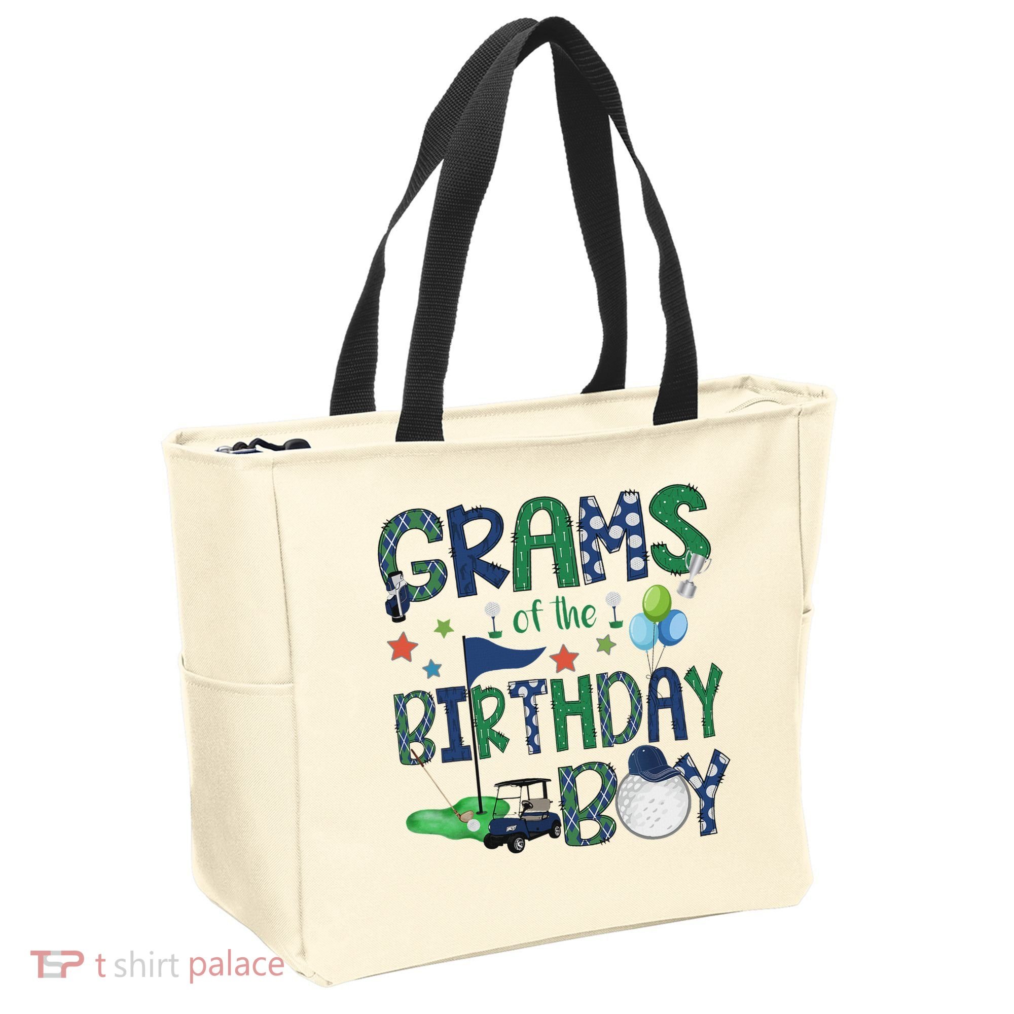 Grams Of The Birthday Boy Hole In One Golf Lover Tote Bag