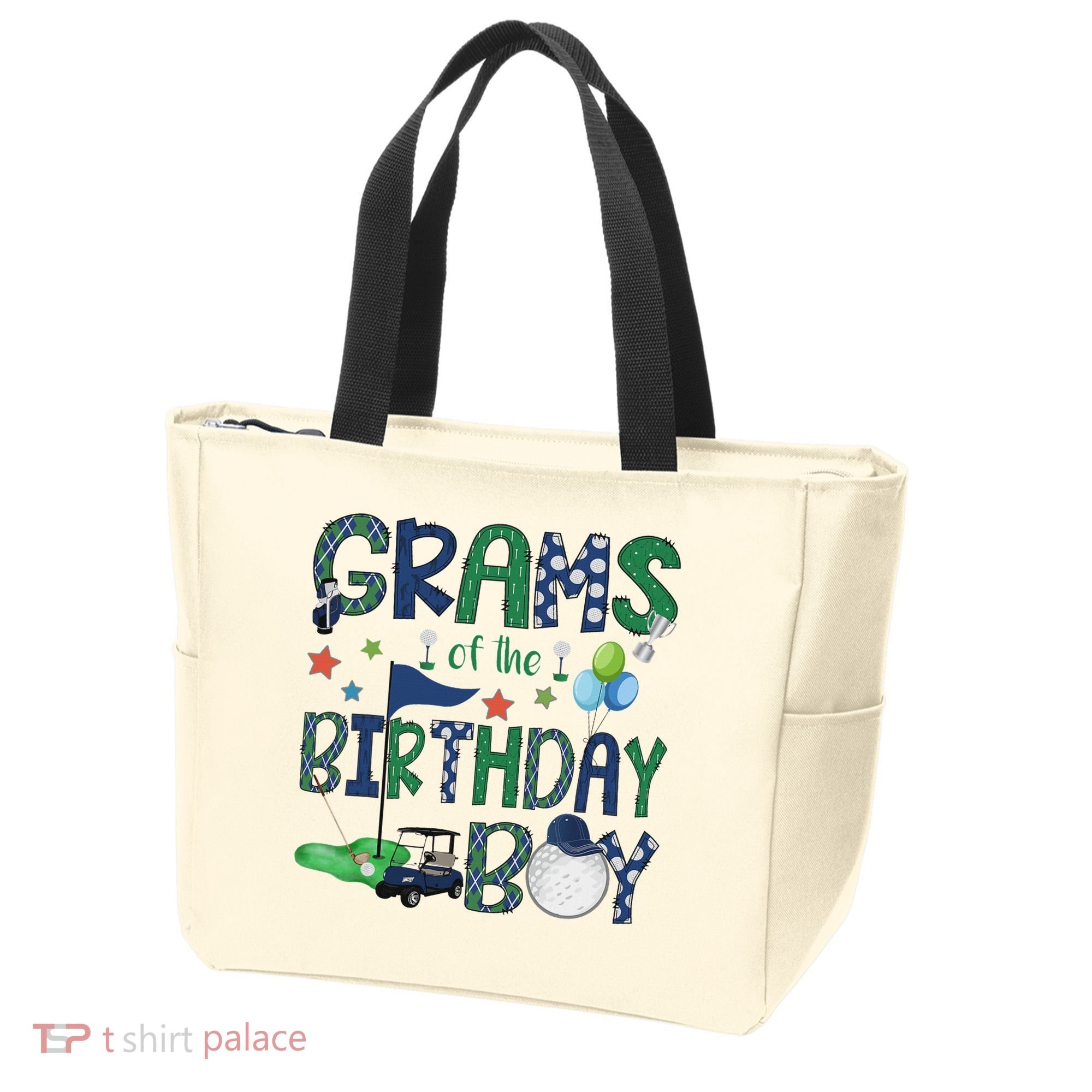 Grams Of The Birthday Boy Hole In One Golf Lover Tote Bag