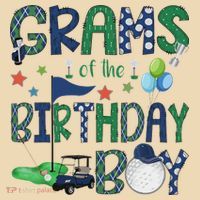 Grams Of The Birthday Boy Hole In One Golf Lover Tote Bag thumb 4