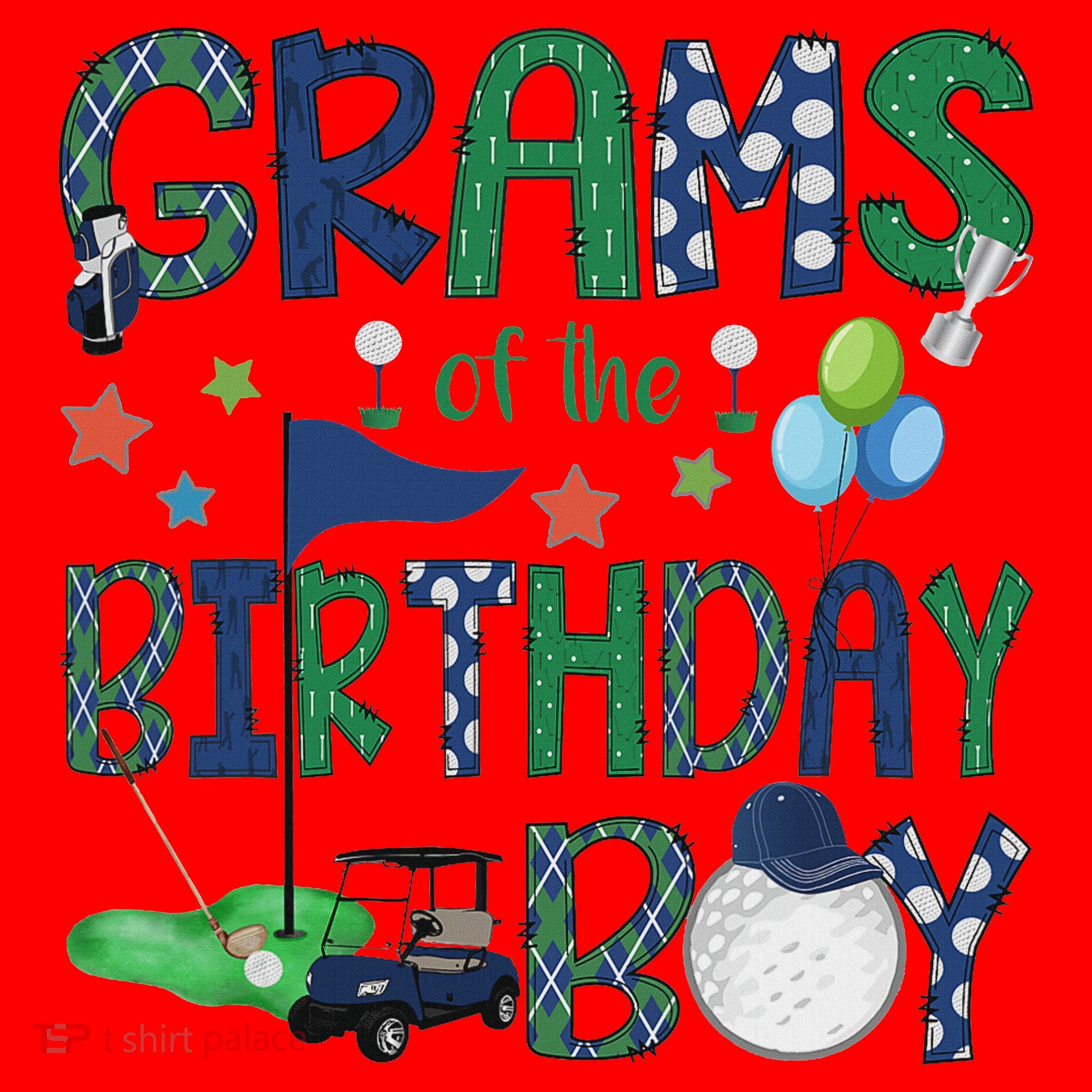 Grams Of The Birthday Boy Hole In One Golf Lover Santa Hat