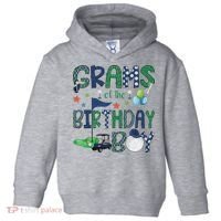 Grams Of The Birthday Boy Hole In One Golf Lover Toddler Hoodie thumb 0