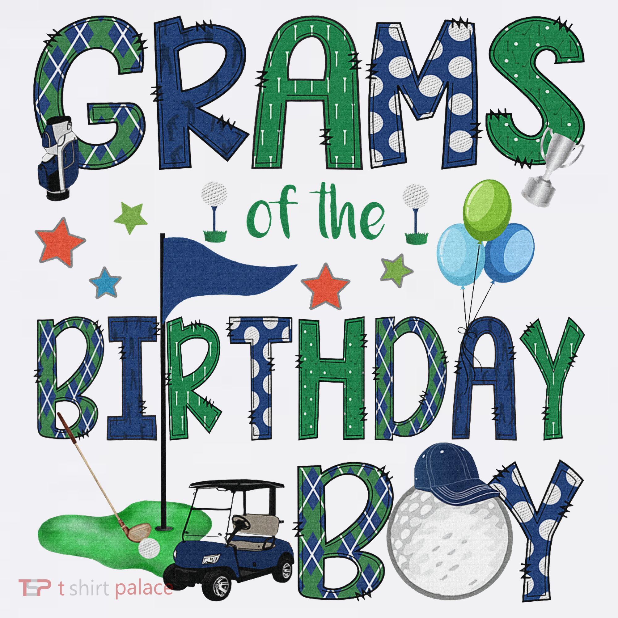 Grams Of The Birthday Boy Hole In One Golf Lover Apron