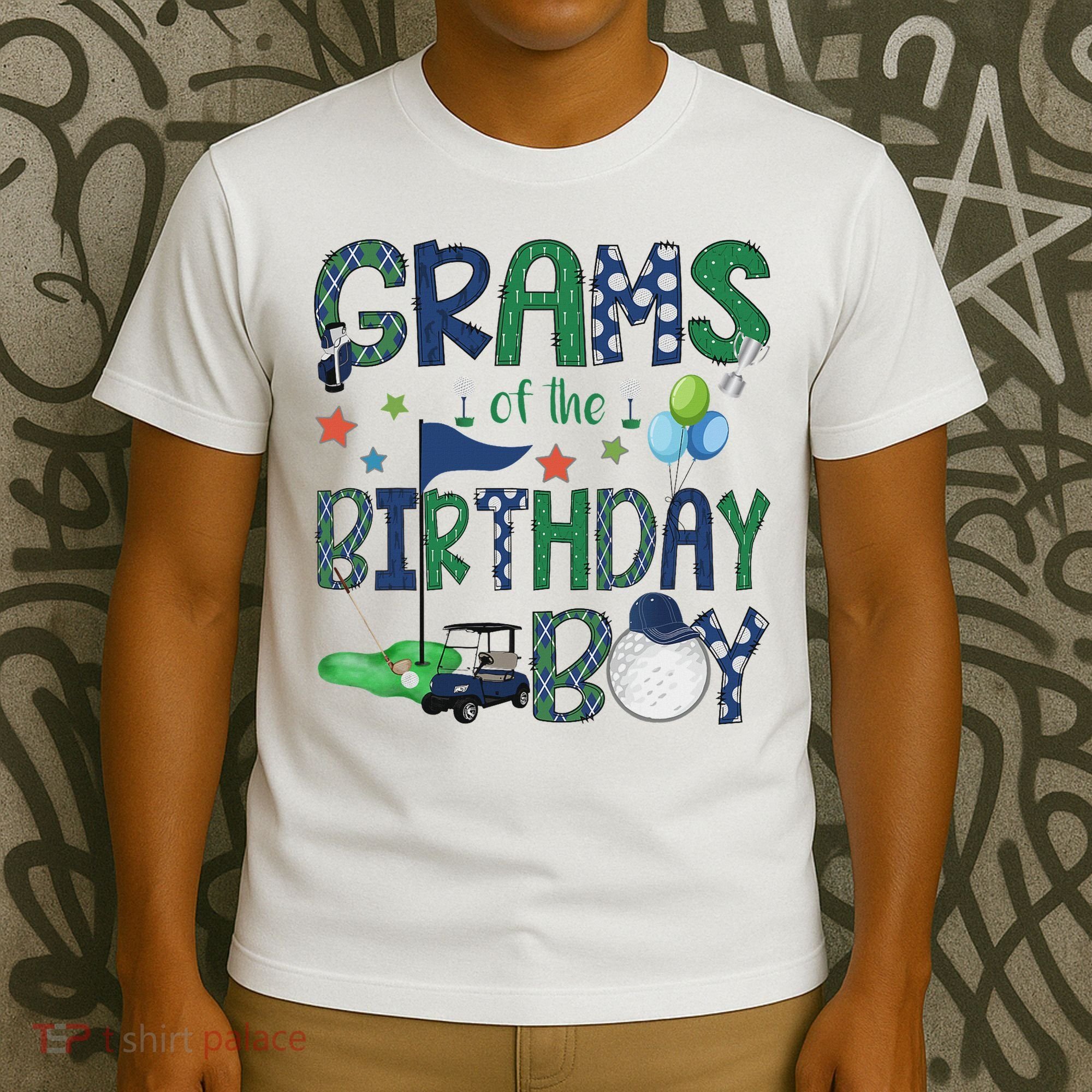 Grams Of The Birthday Boy Hole In One Golf Lover T-Shirt