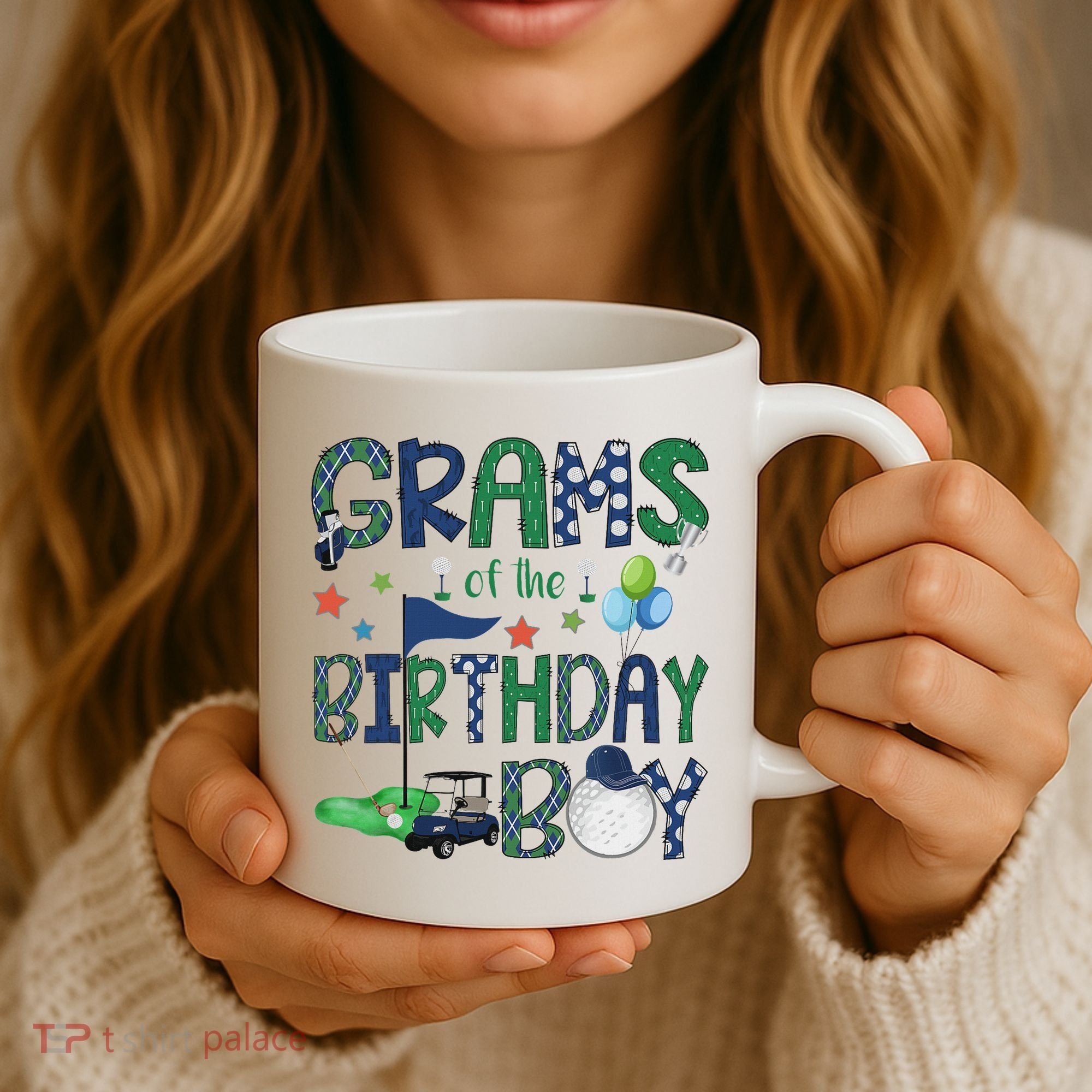 Grams Of The Birthday Boy Hole In One Golf Lover Coffee Mug