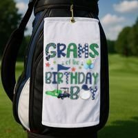 Grams Of The Birthday Boy Hole In One Golf Lover Golf Towel thumb 2