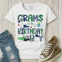Grams Of The Birthday Boy Hole In One Golf Lover Women's T-Shirt thumb 3
