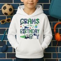 Grams Of The Birthday Boy Hole In One Golf Lover Kids Hoodie thumb 2