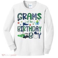 Grams Of The Birthday Boy Hole In One Golf Lover Kids Long Sleeve Shirt thumb 0