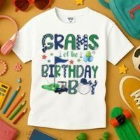 Grams Of The Birthday Boy Hole In One Golf Lover Kids T-Shirt thumb 3