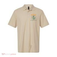 Goose On The Loose Funny Teacher Coffee Humor Meme Polo thumb 0