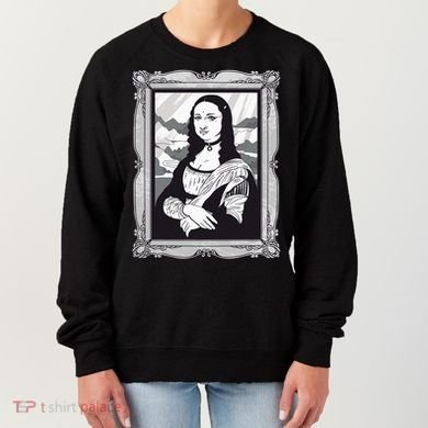 Gothic Mona Lisa Women's Sweatshirt