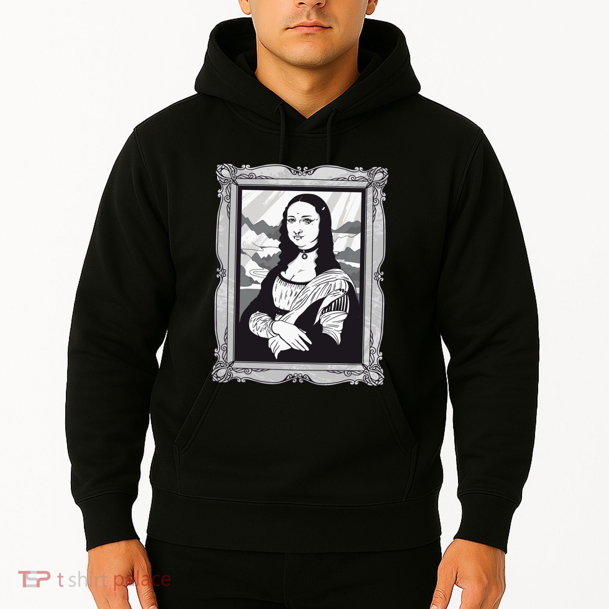 Gothic Mona Lisa Hoodie