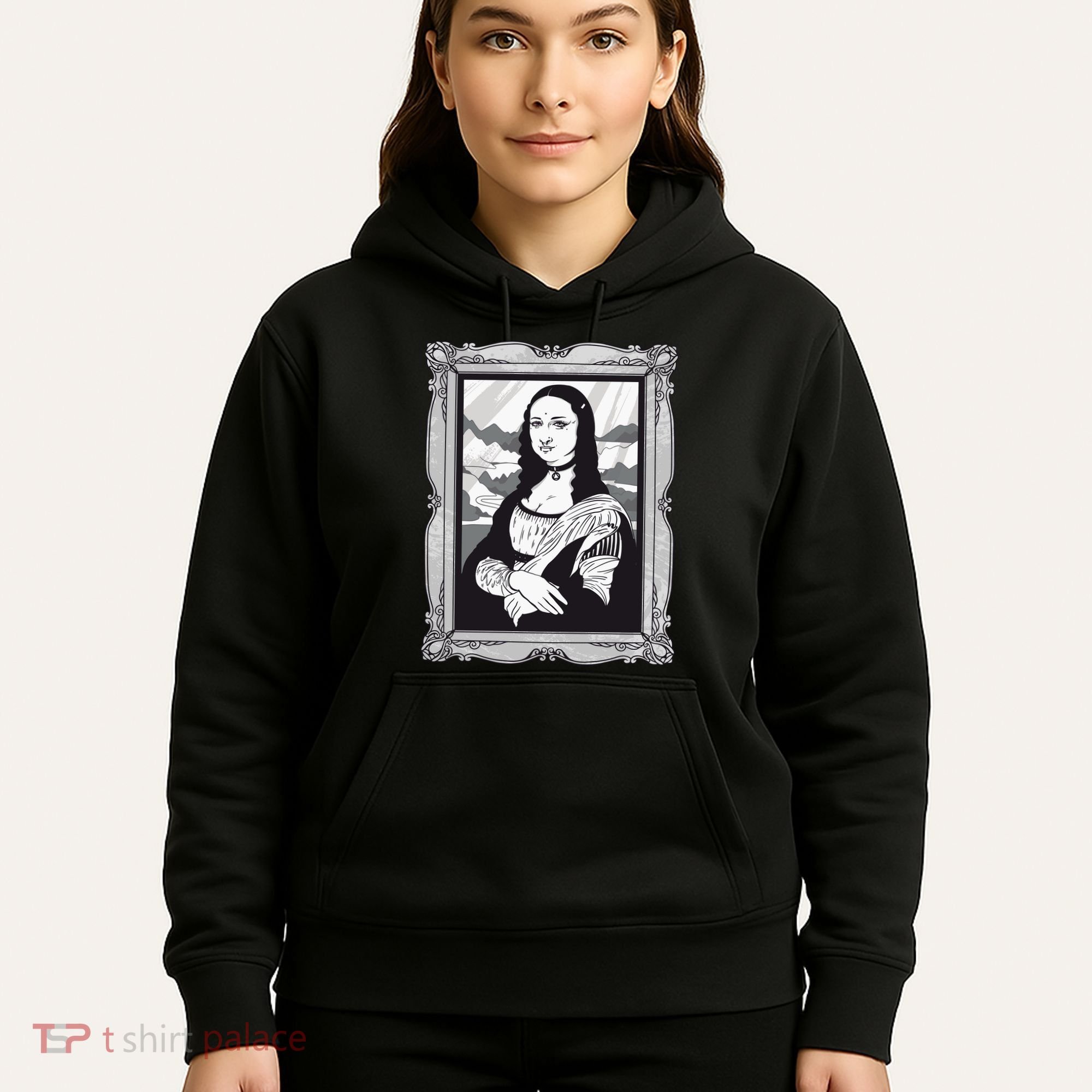 Gothic Mona Lisa Hoodie