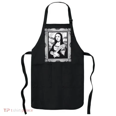 Gothic Mona Lisa Apron