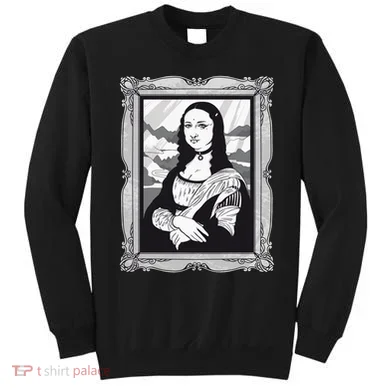 Gothic Mona Lisa Sweatshirt