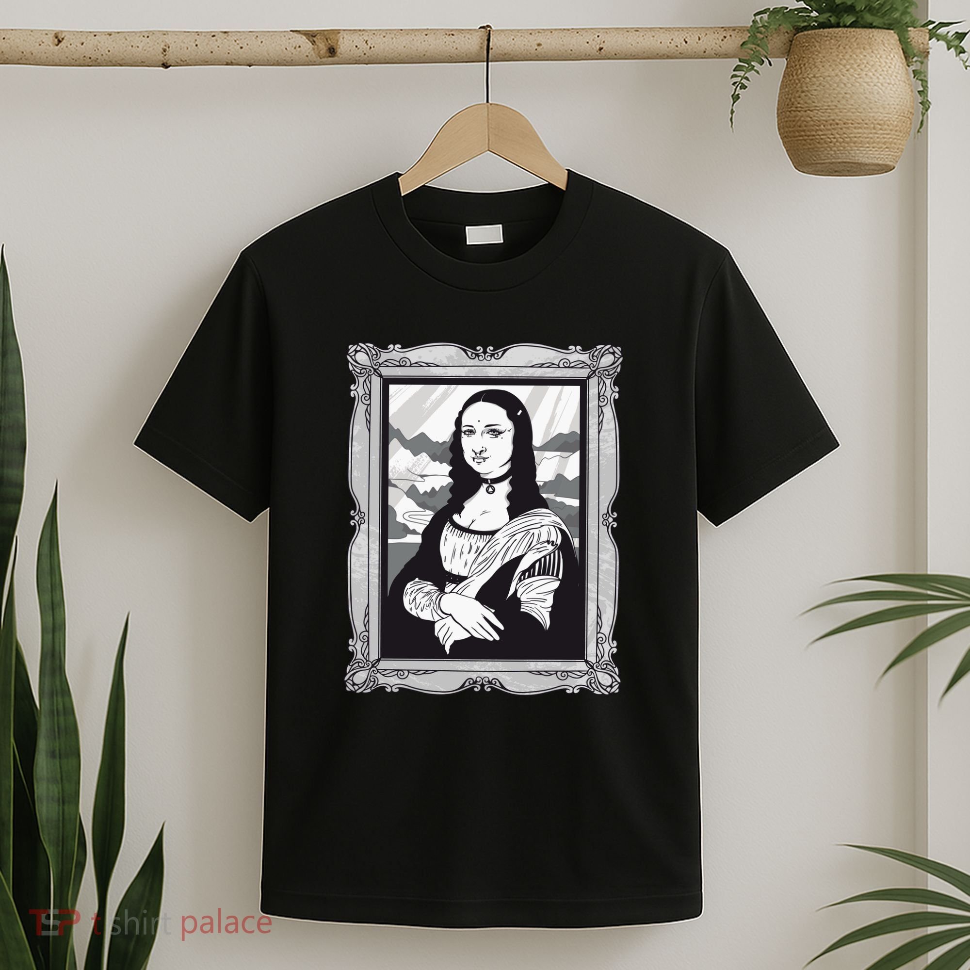 Gothic Mona Lisa T-Shirt