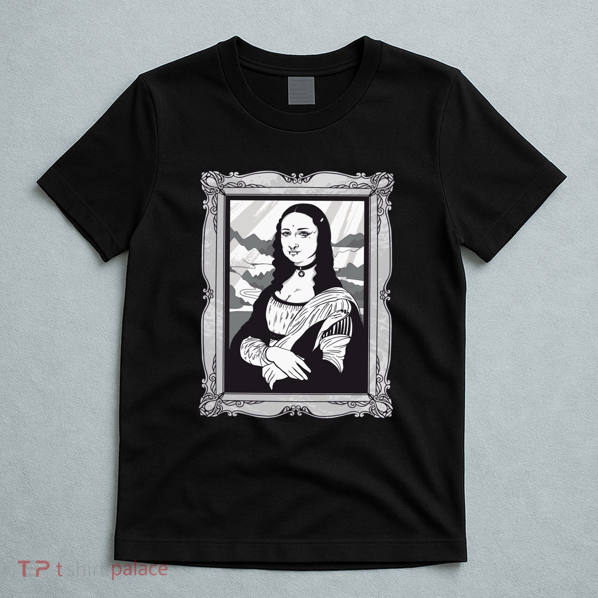 Gothic Mona Lisa T-Shirt