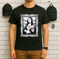 Gothic Mona Lisa T-Shirt thumb 6