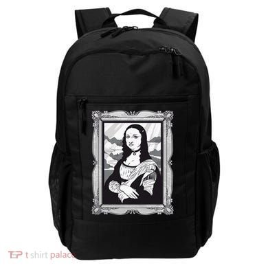 Gothic Mona Lisa Backpack