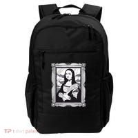 Gothic Mona Lisa Backpack thumb 0