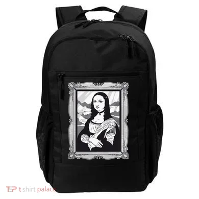 Gothic Mona Lisa Backpack