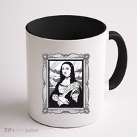 Gothic Mona Lisa Coffee Mug thumb 1
