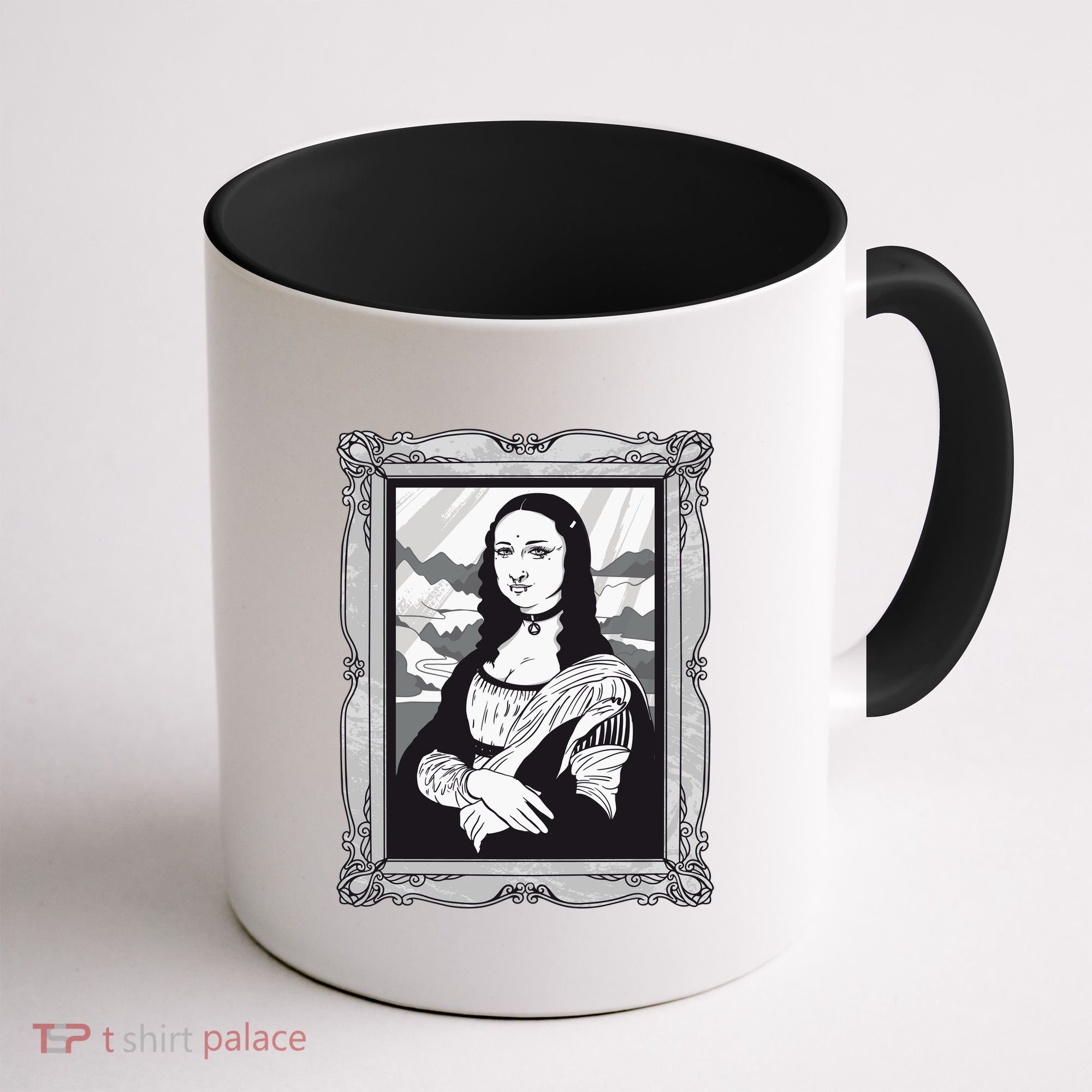 Gothic Mona Lisa Coffee Mug