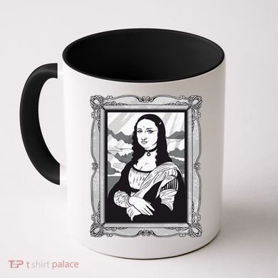 Gothic Mona Lisa Coffee Mug
